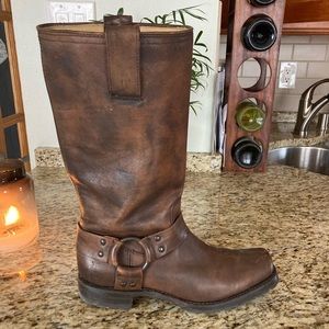 Frye moto boot